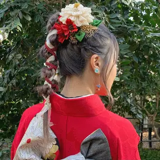 ヘアアレンジ 【淡色color/ nail】maikoのネイルデザイン