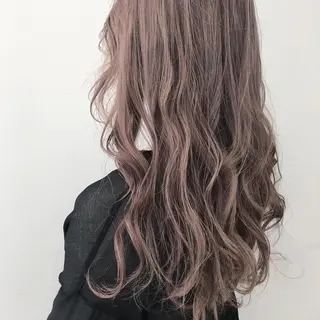 ロング カラー ヘアアレンジ 【公式】amble luxe池袋東口🩷のヘアスタイル