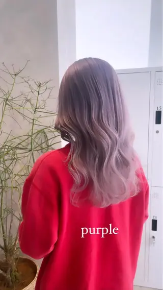 ロング カラー 🦋レイヤーカット ミドリカワ🦋のヘアスタイル