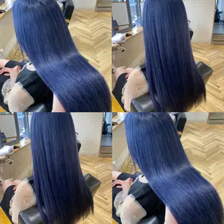 ロング カラー 艶カラー/韓国顔周り 🎀mamiのヘアスタイル