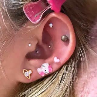 ネイル/耳つぼ /新ホワイトニングのネイルデザイン