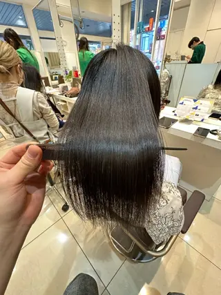 ミディアム 華澄🌸カラーモデル 縮毛モデル募集中🌸のヘアスタイル