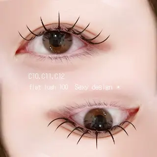 マツエク・マツパ Sacco 栄店 Ayuのマツエク・マツパデザイン