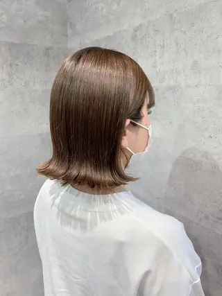 ショート カラー _WHITE 天神店 YUMEKA🐻のヘアスタイル