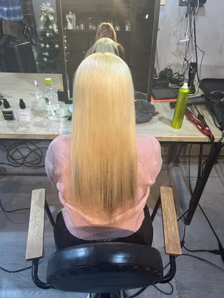 ロング おがわ まなのヘアスタイル