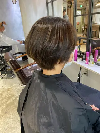ショート カラー amie蒲田西口所属・🫧褒められ艶髪🫧 Minamiのヘアスタイル