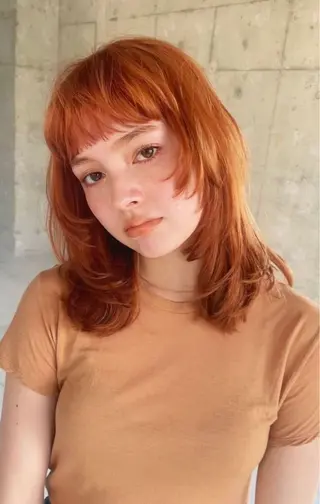 ミディアム nao/福岡美容室 パーマ/ボブパーマのヘアスタイル