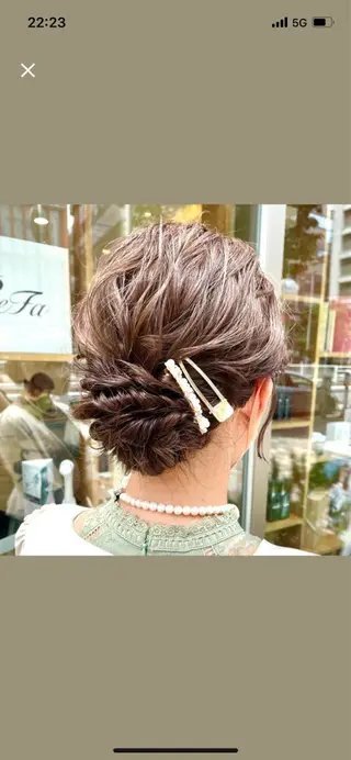 ヘアアレンジ ヘアアレンジ 🌿あがりれいなのその他イメージ