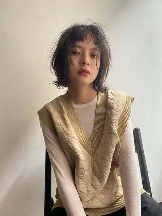 ショート 店長/レイヤーカット /大東悠生のヘアスタイル