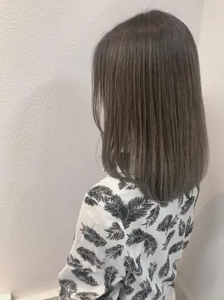ミディアム カラー JILL by GiseL/天神のヘアスタイル