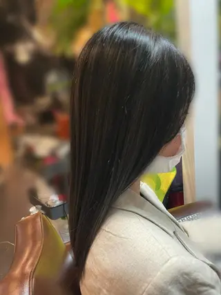 セミロング アフィロス所属・五十嵐 舞のヘアスタイル