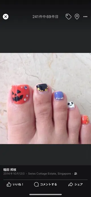 ネイル ネイル&アイラッシュTerra  池袋店所属・稲田 邦枝のネイルデザイン