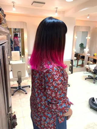 ロング カラー nishimura makotoのヘアスタイル