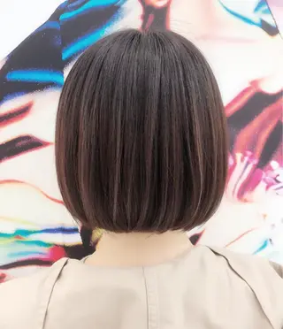 ショート パーマ nex the salon vlow所属・趙 英来のヘアスタイル