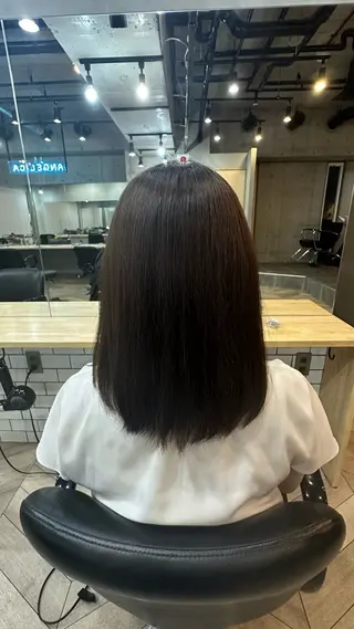 ミディアム Angelica 内海  遥奈のヘアスタイル