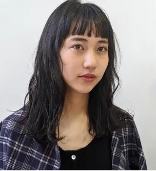 セミロング ヘアアレンジ 滝本 里実のヘアスタイル