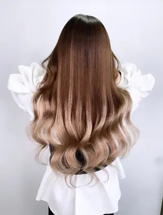 ショート 💎馴染むエクステ ×カラーTOMO💎のヘアスタイル