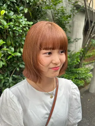 ミディアム Hana ハイトーン🕯🩰のヘアスタイル