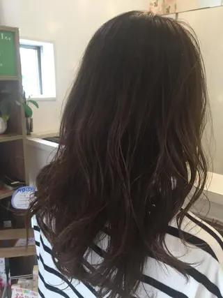 ミディアム 岡崎/髪質改善/ ハイトーン/鈴木進のヘアスタイル