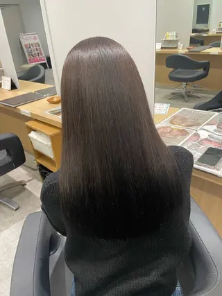 セミロング Zina【梅田】 /田中 沙弥のヘアスタイル