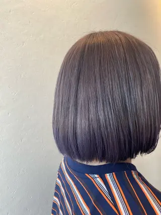 ミディアム カラー 希優🌺ソムリエ /ブリーチ/カットのヘアスタイル