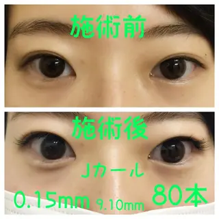 マツエク・マツパ linda lashesのマツエク・マツパデザイン