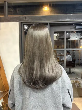 セミロング 京都/カラー/松野 翔のヘアスタイル