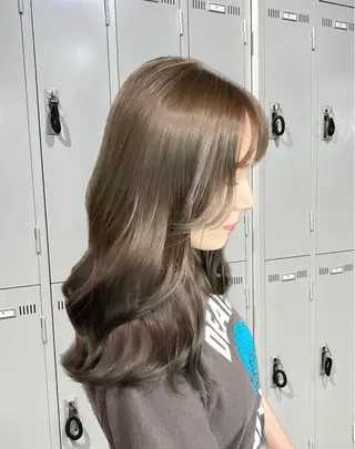 ロング カラー 赤み消しカラー 🍀JUNKIのヘアスタイル