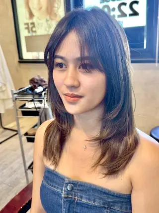 セミロング 一宮駅3分/水野/ ショート/ボブのヘアスタイル