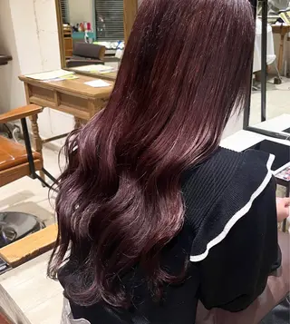 ロング カラー さとう ちほみ🐼のヘアスタイル