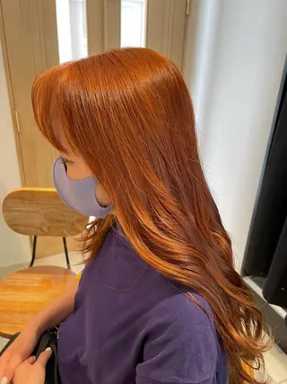 ロング カラー newi梅田🫧韓国 ヘア🫧sakiのヘアスタイル