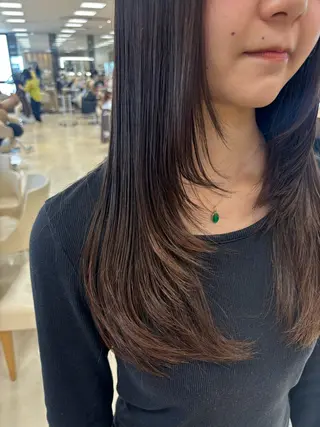 ロング 🎀暖色カラー/透明 感カラー/ひな🎀のヘアスタイル