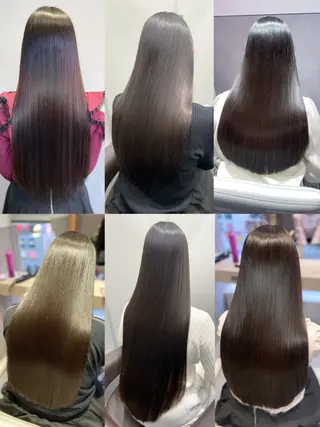 ロング カラー パーマ ヘアアレンジ SALOWIN 新宿三丁目East所属・縮毛矯正/艶カラー /美髪/ﾒｸﾞﾐのヘアスタイル