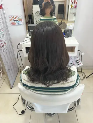 セミロング 🎴 永井あさひ🎴のヘアスタイル