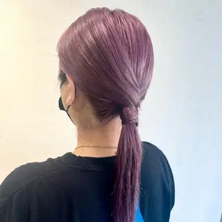 ロング N+所属・前田 菜奈子のヘアスタイル