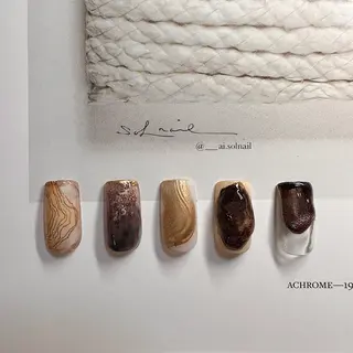 ネイル 🍃伏見 / soL nail / aiのネイルデザイン