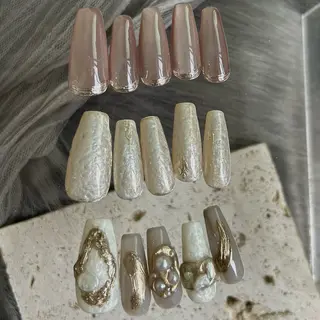 ネイル Ray. ／綺麗目ニュアンスのネイルデザイン