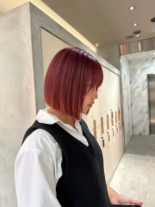 ショート R'eel所属・ボブ／髪質改善 ／銀座のヘアスタイル