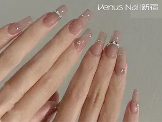 ネイル Venusパラジェル 長さだし専門店のネイルデザイン