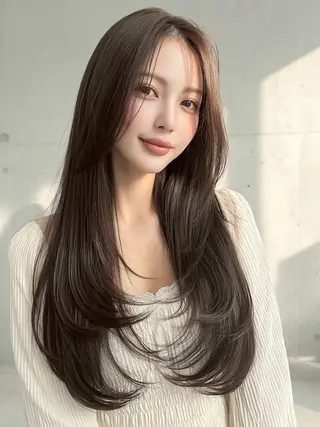 ロング カラー 美髪 Risaのヘアスタイル