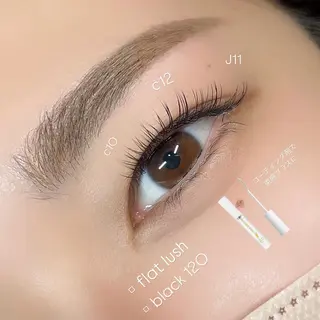 アイブロウ 片桐 星のマツエク・マツパデザイン