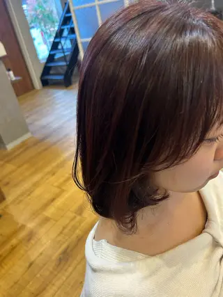 ミディアム hair labo toaru所属・矢野 沙貴のヘアスタイル