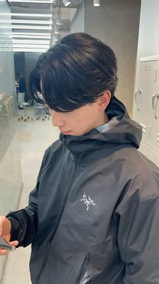 パーマ メンズ 🌀toa/波巻き✨ /メンズパーマ／栄のヘアスタイル