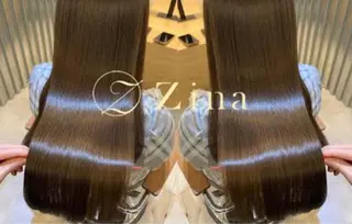 セミロング カラー 福田　洋樹 /  zina博多のヘアスタイル