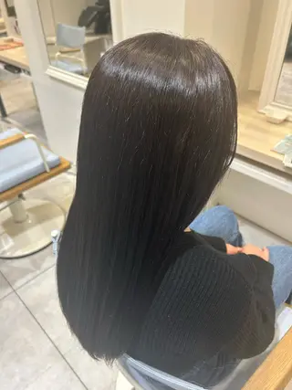 ロング 《.Xian》ミサキ /艶髪/メンズパーマのヘアスタイル