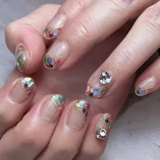 ネイル nail&eyelash mate所属・京都/東向日/桂 ayumiのネイルデザイン