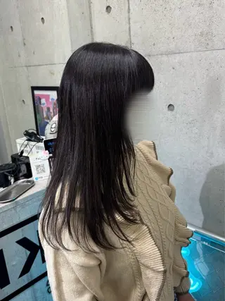 セミロング ♡₊⁺カットの天才 ？？AYANEのヘアスタイル