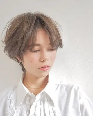 ショート 似合わせ レイヤー須川のヘアスタイル