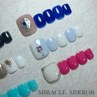 ネイル ミラクルミラー 町野のネイルデザイン
