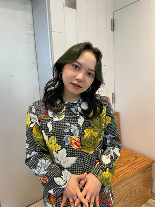 ミディアム ALBUM銀座‪‪ RURUKA‪‪❤︎のヘアスタイル